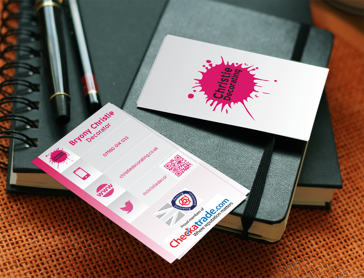 Diseño de Tarjeta de Presentación por CreateON para Christie Decorating  | Diseño #4825540