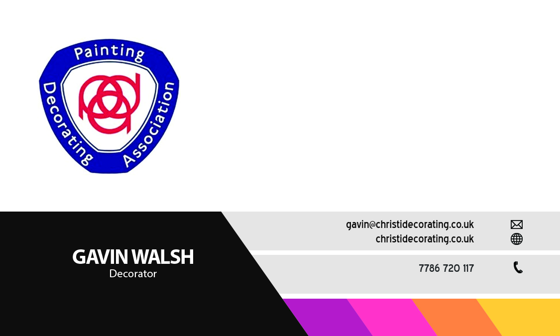 Diseño de Tarjeta de Presentación por esajussila2 para Christie Decorating  | Diseño #4774764