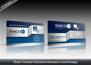 Business Card Design by gekgrfx for this project | Design: #1355924