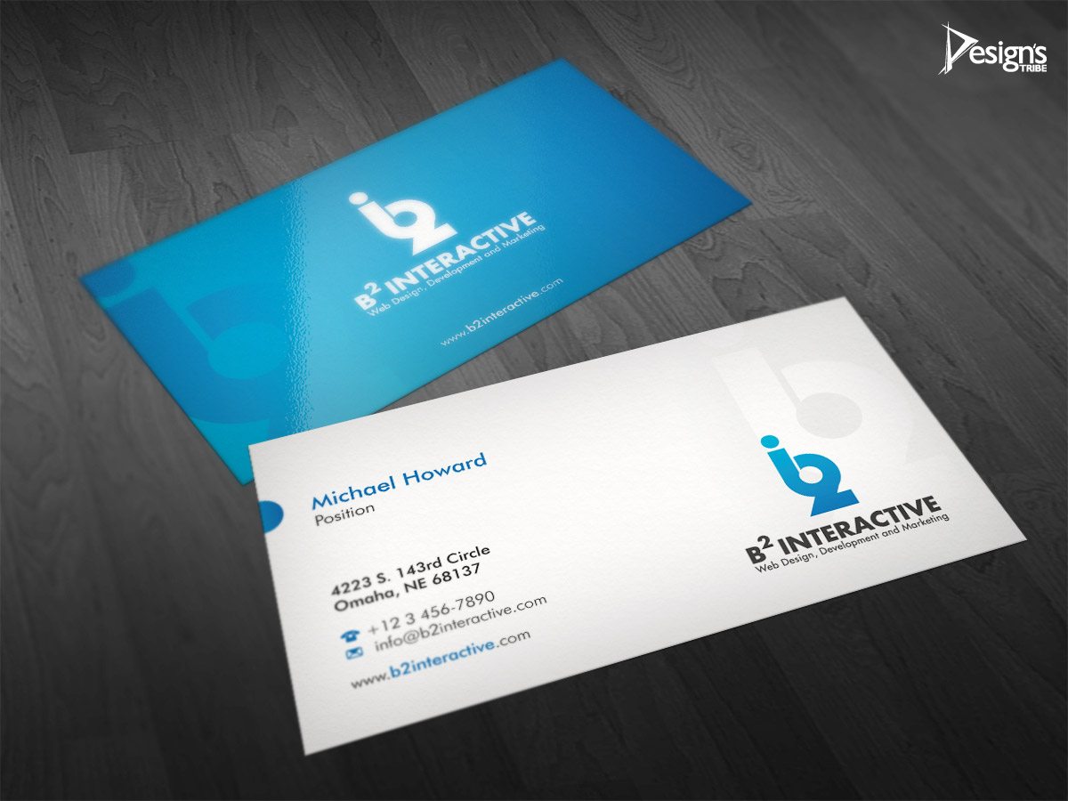 Schreibwaren-Design von DesignsTRIBE für B2 Interactive | Design #1356333
