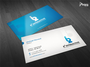 Stationery Design by DesignsTRIBE for B2 Interactive | Design: #1356333