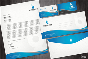 Stationery Design by DesignsTRIBE for B2 Interactive | Design: #1365878