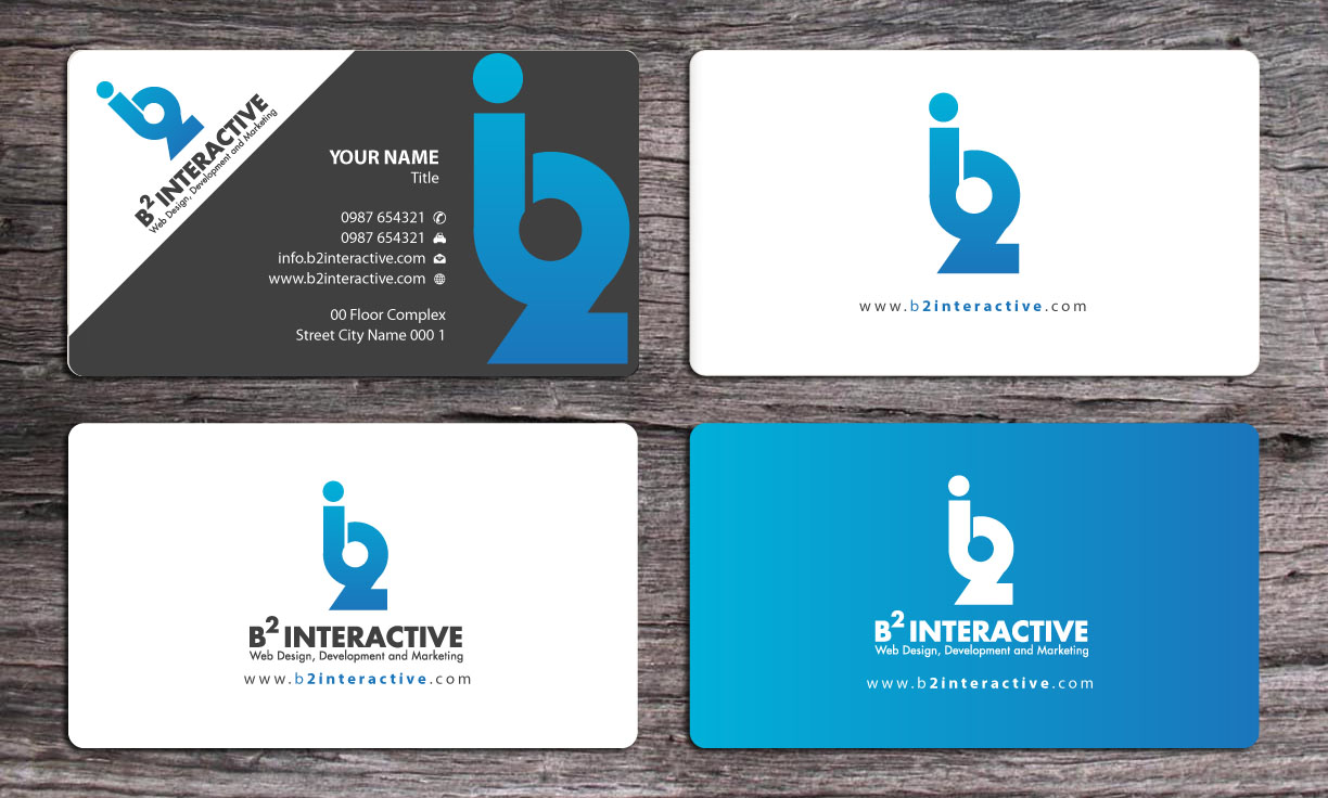 Design de Papeterie par Sbss pour B2 Interactive | Design #1367051