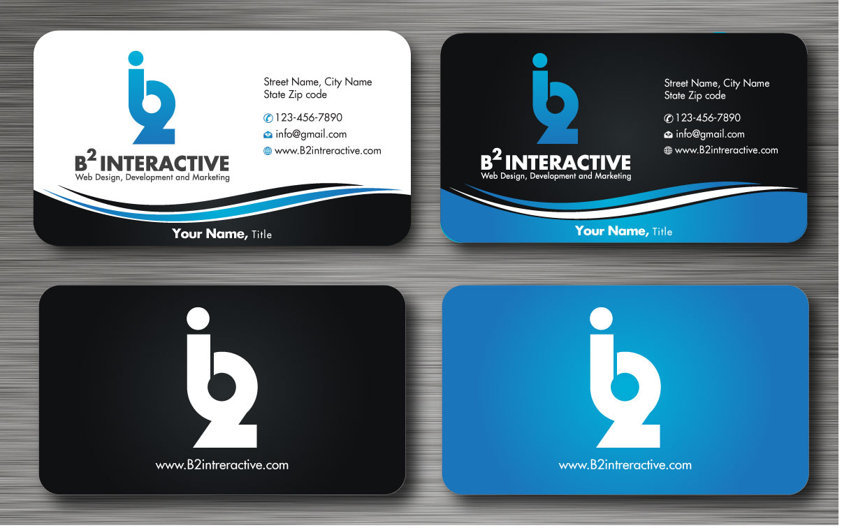 Design de Papeterie par Sbss pour B2 Interactive | Design #1367069