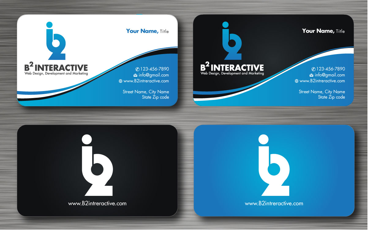 Design de Papeterie par Sbss pour B2 Interactive | Design #1367073