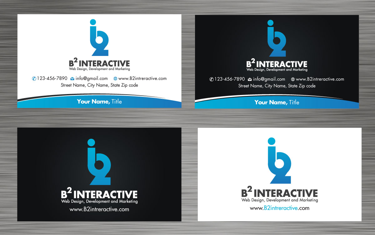 Design de Papeterie par Sbss pour B2 Interactive | Design #1367092