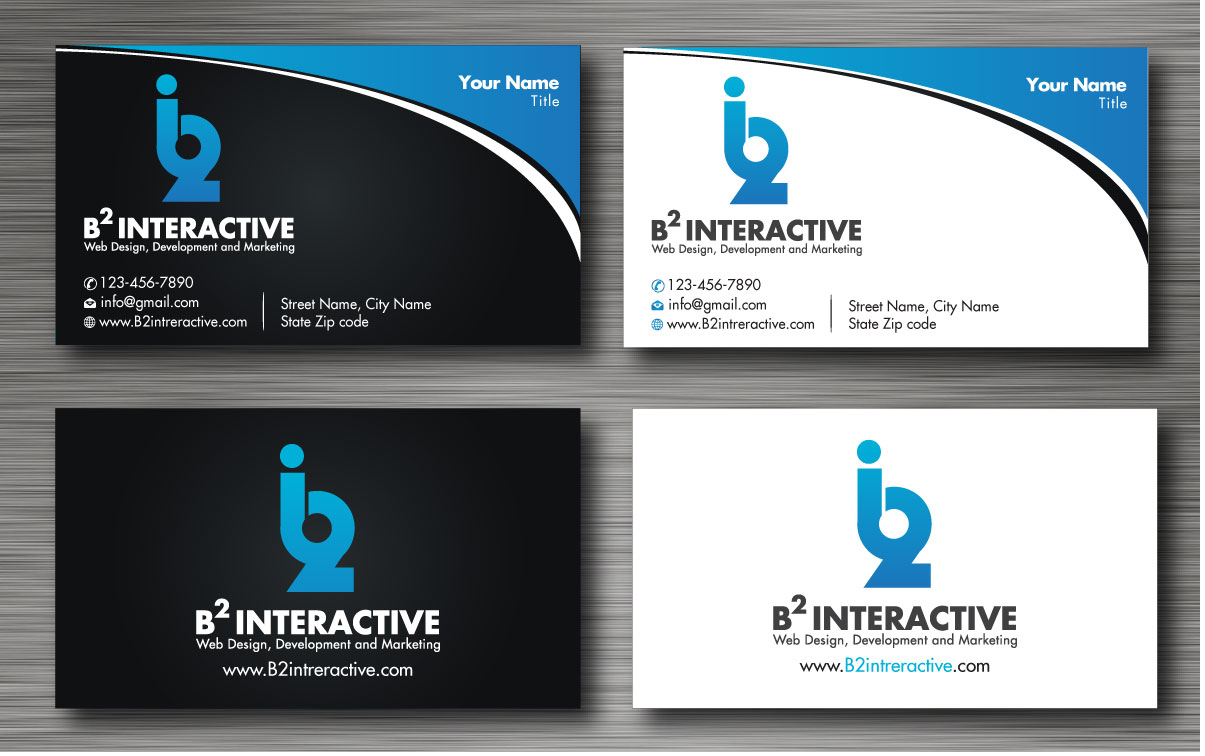 Design de Papeterie par Sbss pour B2 Interactive | Design #1367096