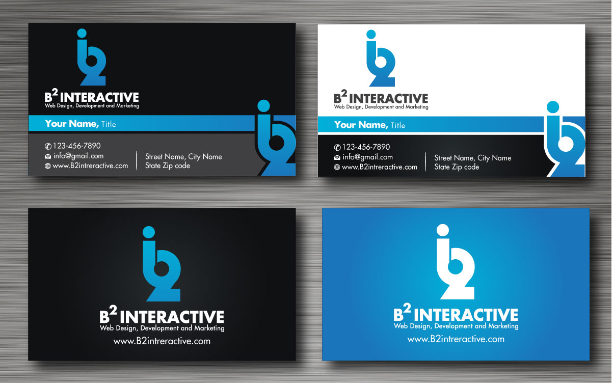 Design de Papeterie par Sbss pour B2 Interactive | Design #1367109