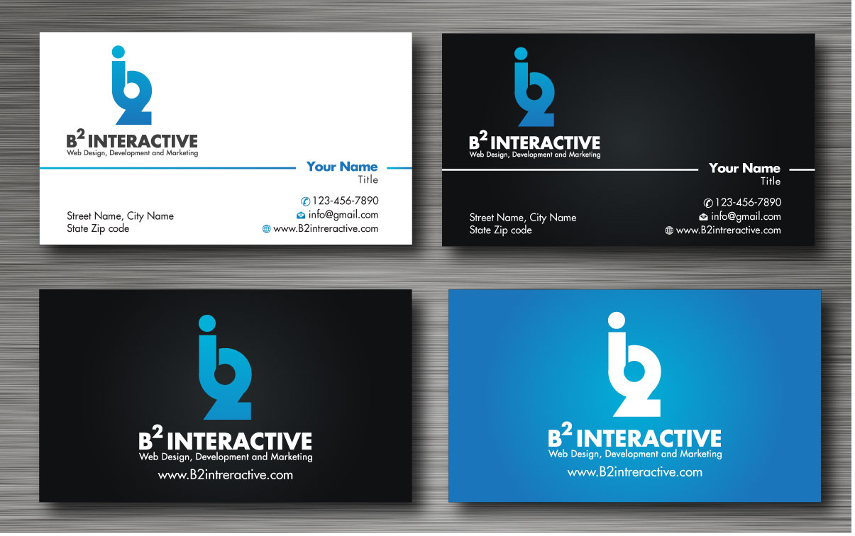 Design de Papeterie par Sbss pour B2 Interactive | Design #1367126