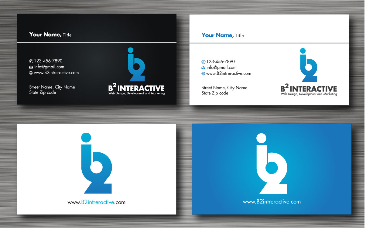 Design de Papeterie par Sbss pour B2 Interactive | Design #1367132