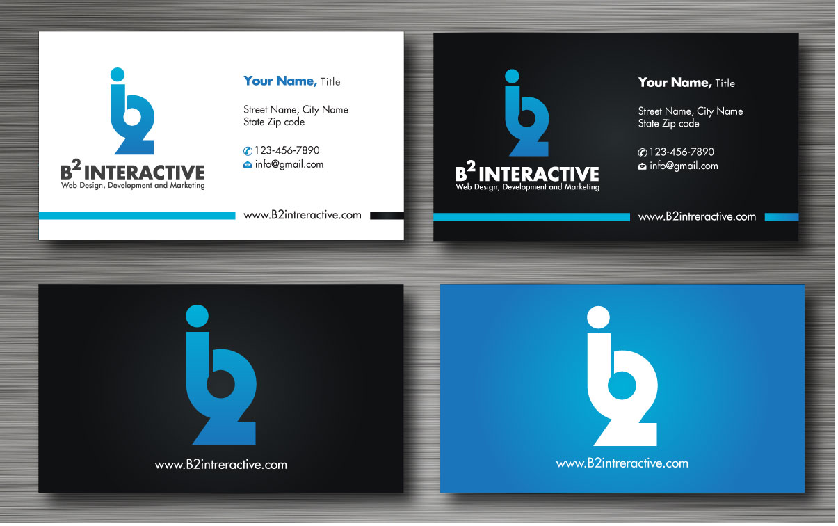 Design de Papeterie par Sbss pour B2 Interactive | Design #1367139