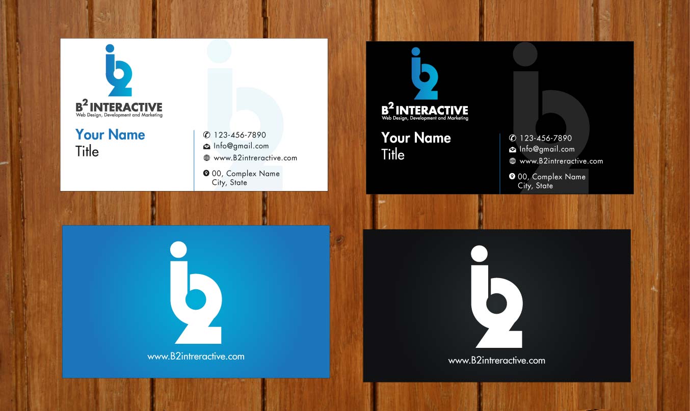 Design de Papeterie par Sbss pour B2 Interactive | Design #1367156