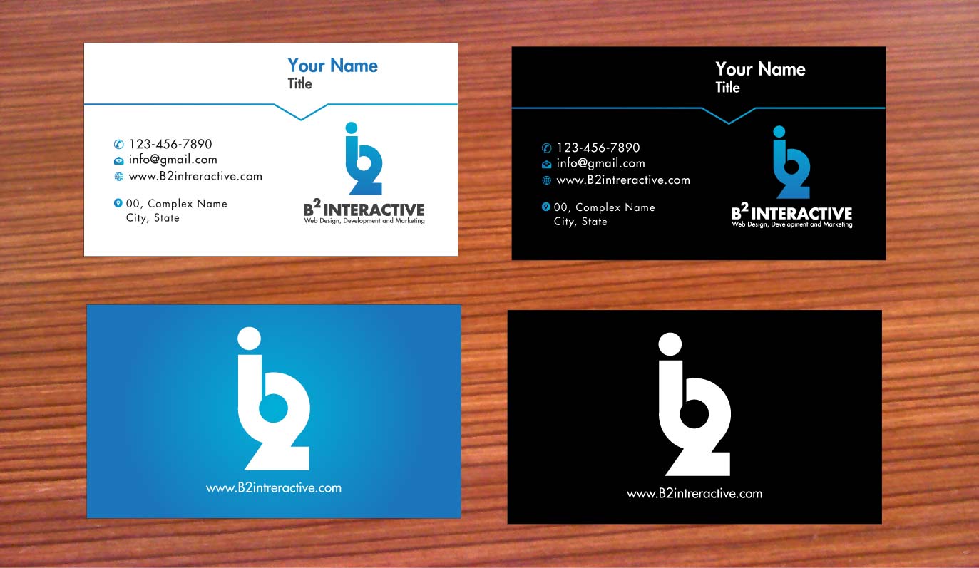 Design de Papeterie par Sbss pour B2 Interactive | Design #1367184