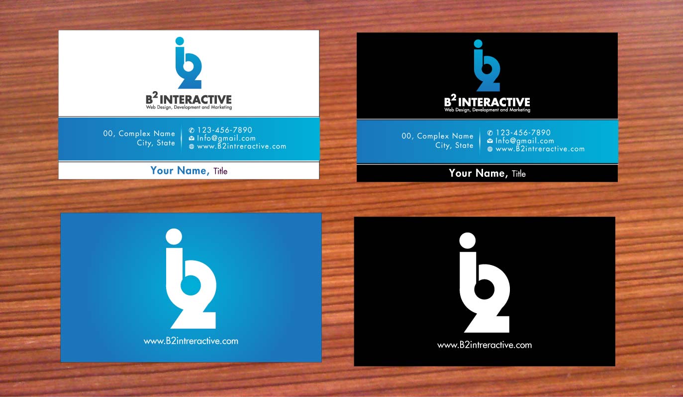 Design de Papeterie par Sbss pour B2 Interactive | Design #1367203