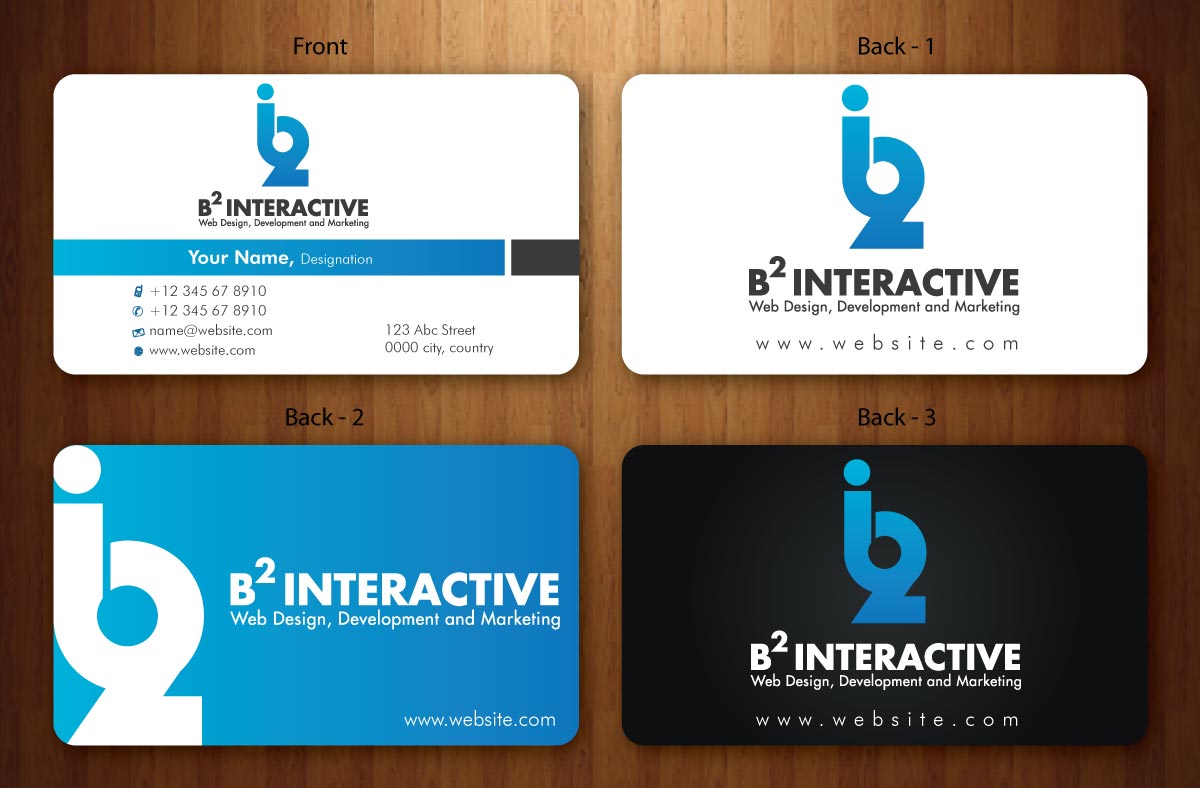 Stationery Design by Sbss for B2 Interactive | Design #1367425