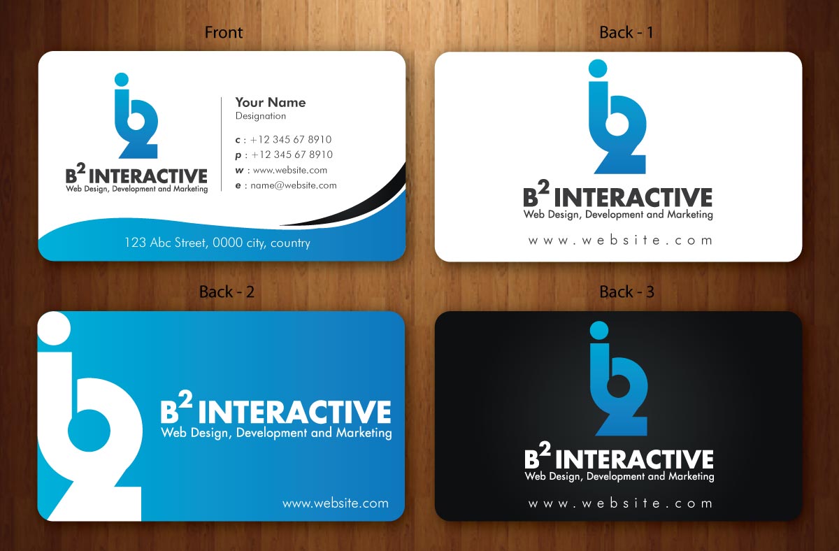 Stationery Design by Sbss for B2 Interactive | Design #1367450