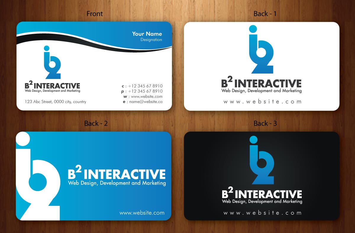 Stationery Design by Sbss for B2 Interactive | Design #1367474