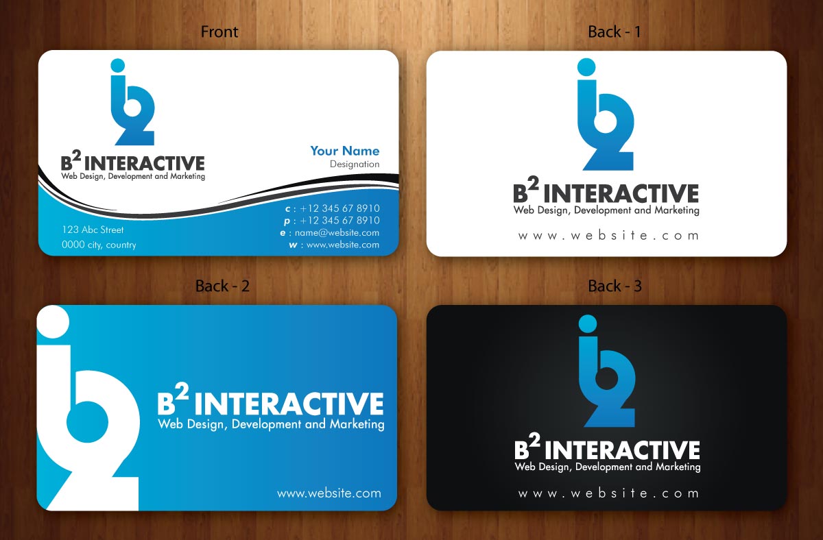 Stationery Design by Sbss for B2 Interactive | Design #1367496