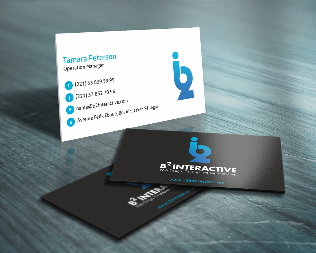 Design de Papeterie par HYPdesign pour B2 Interactive | Design #1360674