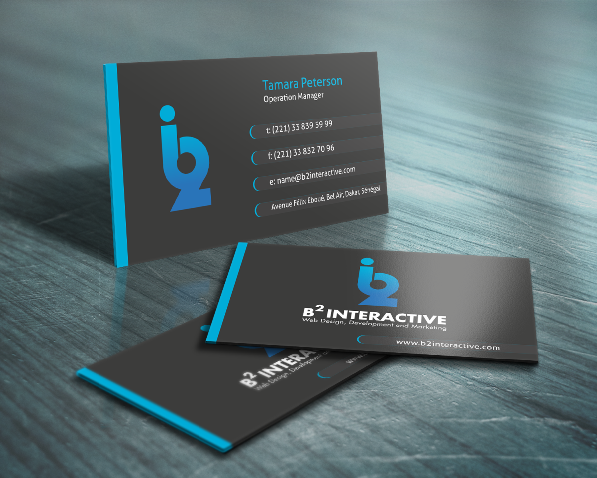 Stationery Design by HYPdesign for B2 Interactive | Design #1360682