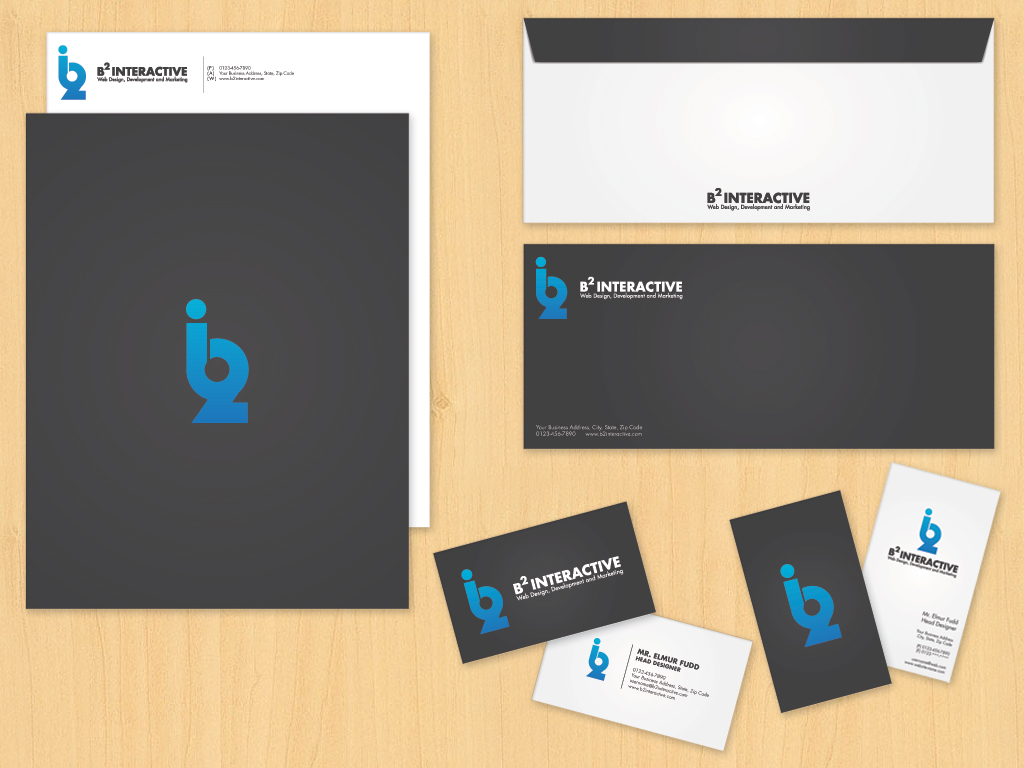 Stationery Design by Mayankd91 for B2 Interactive | Design #1366043
