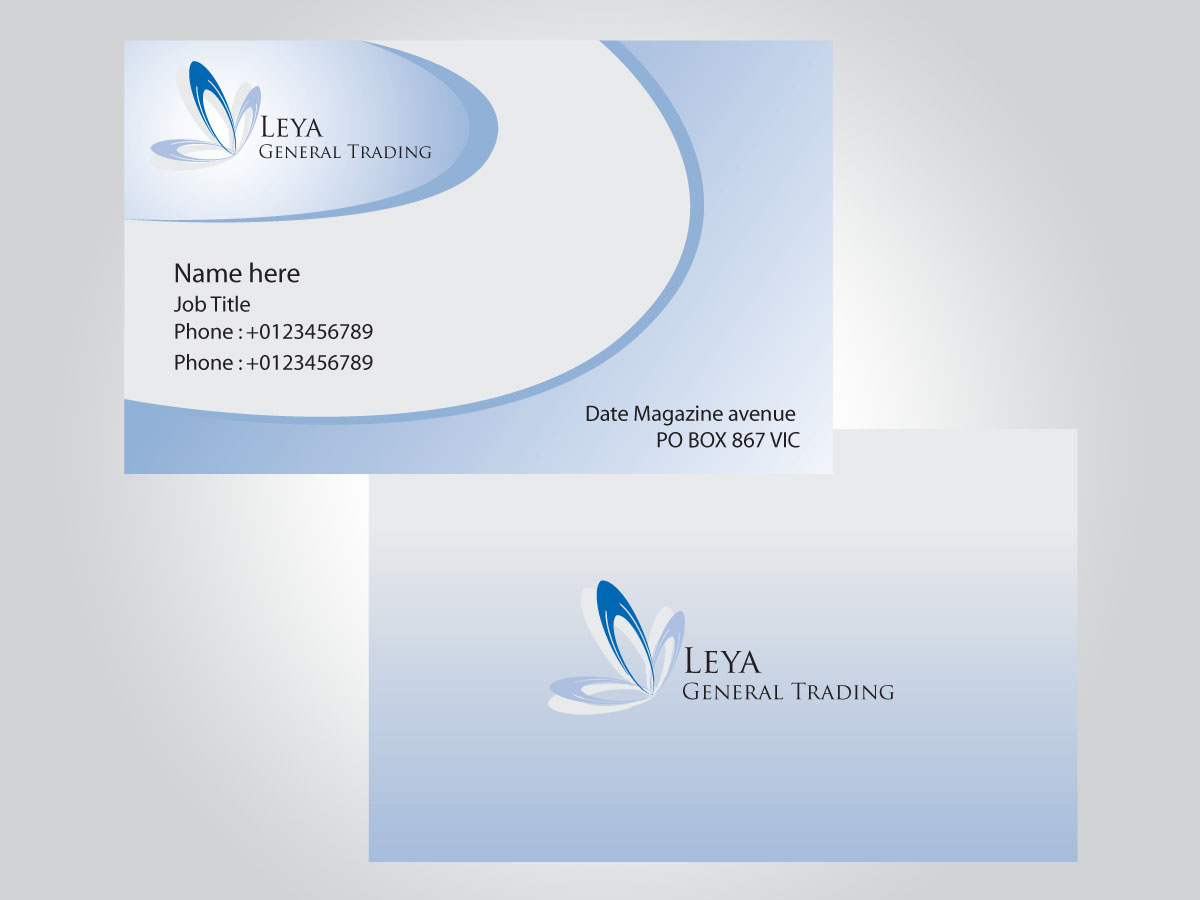 Business Card Design by denuj for this project | Design #226491