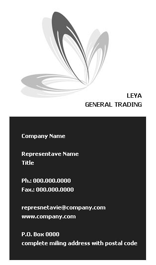 Business Card Design by Afsaneh for this project | Design #231466