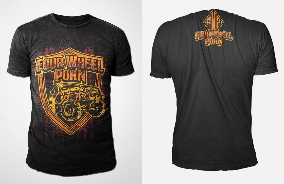 Design de T-shirt par PYN-Project pour Fourwheelporn | Design #4841253