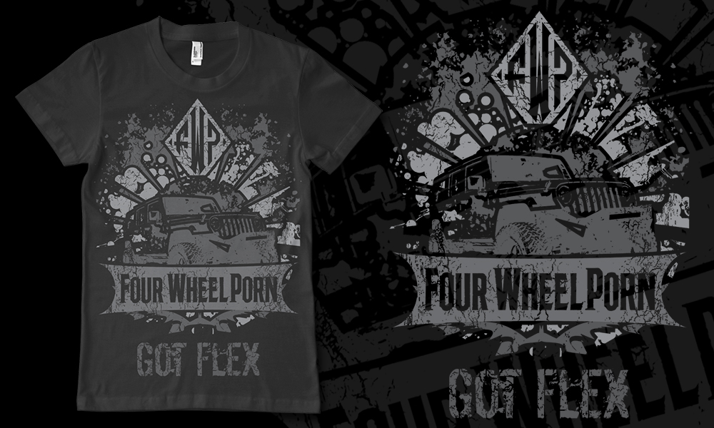 Design de T-shirt par MangKepweng pour Fourwheelporn | Design #4789680