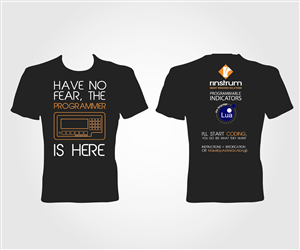 Industry First - Lua Programmable Weight Indicators T Shirt | Diseño de Camiseta por jayneel_s