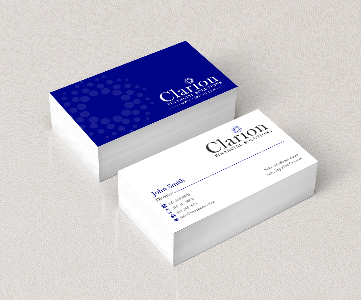 Business Card Design by pixelfountain for this project | Design: #4980855