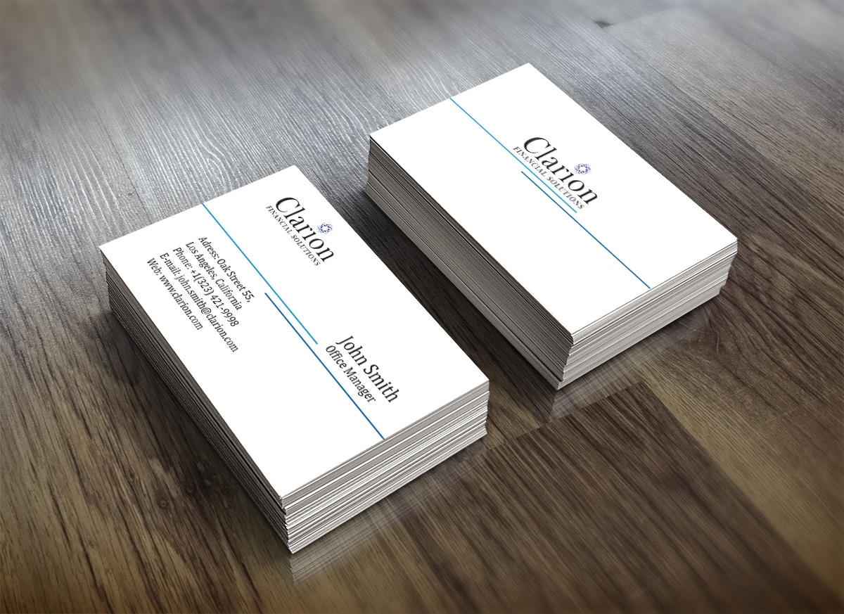 Business Card Design by Blue Studio for this project | Design #4894908