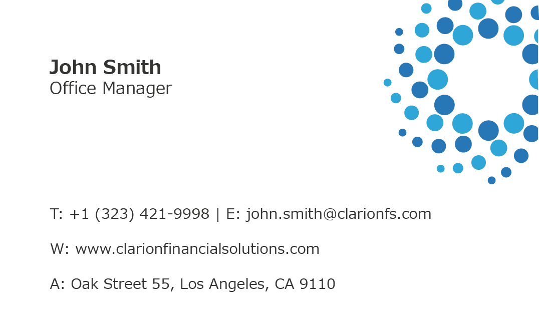 Business Card Design by Blue Studio for this project | Design #4922299