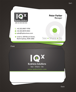 Business Card Design by Pixeleas for this project | Design: #4783178