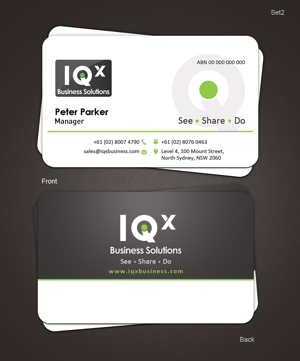 Business Card Design by Pixeleas for this project | Design #4783184