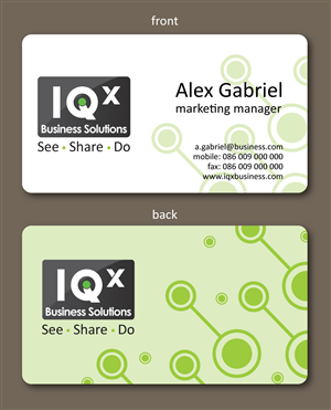 Business Card Design by Slavina for this project | Design: #4777317