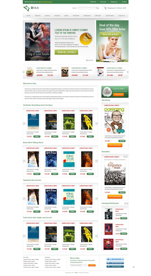 Web Design by pb for this project | Design: #1357147