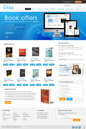 Web Design by pb for this project | Design: #1359699