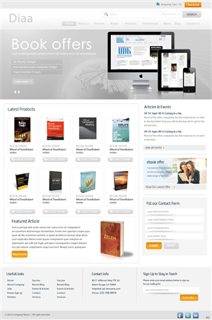 Web Design by pb for this project | Design: #1362224