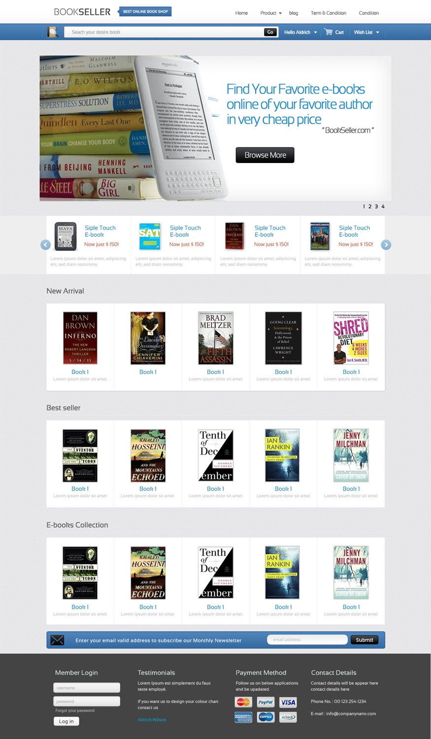 Web Design by OM for this project | Design #1389972