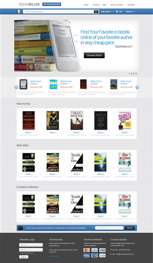 Web Design by OM for this project | Design: #1389972