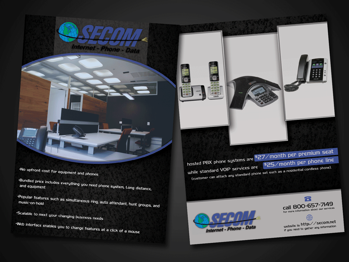 Flyer-Design von Riz' für SECOM | Design #4810604