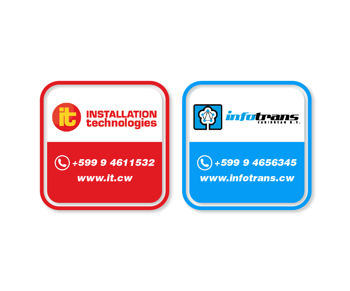 Sticker Design by Lx Design for Infotrans Caribbean | Design #4826304
