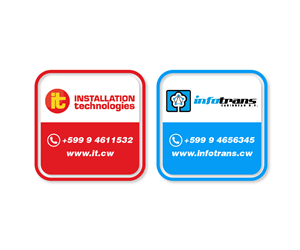 Sticker Design by Lx Design for Infotrans Caribbean | Design: #4826304
