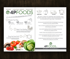 Flyer Design by Brian Ellis for 4P Foods | Design: #4822773