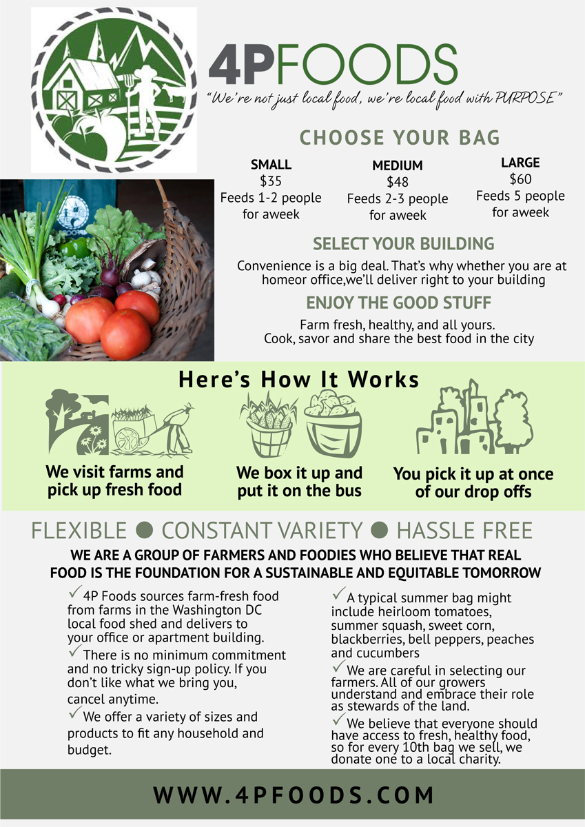 Flyer Design by Venus L. Penaflor for 4P Foods | Design #4812226