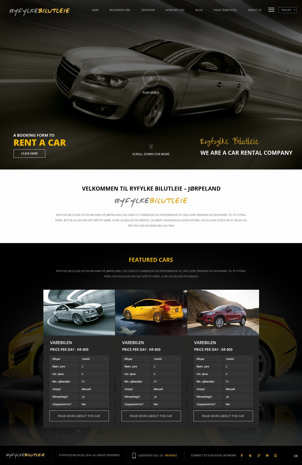 Diseño Web por pb para Vixx AS | Diseño #4788666