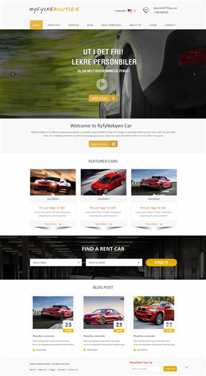 Web Design par pb pour Vixx AS | Design : #4795405
