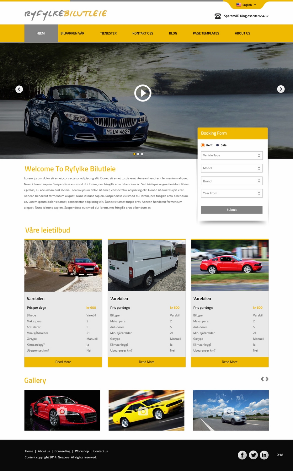 Web Design par pb pour Vixx AS | Design #4795406