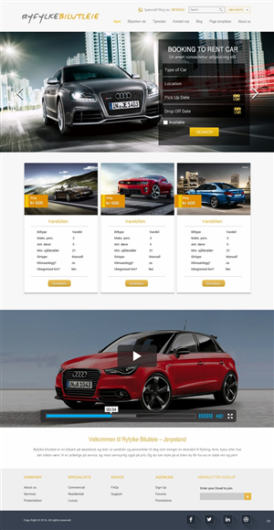 Web Design par pb pour Vixx AS | Design : #4795420
